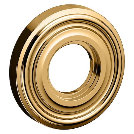 Baldwin Half Dummy Rosettes Lifetime Brass 5010.003.IDM